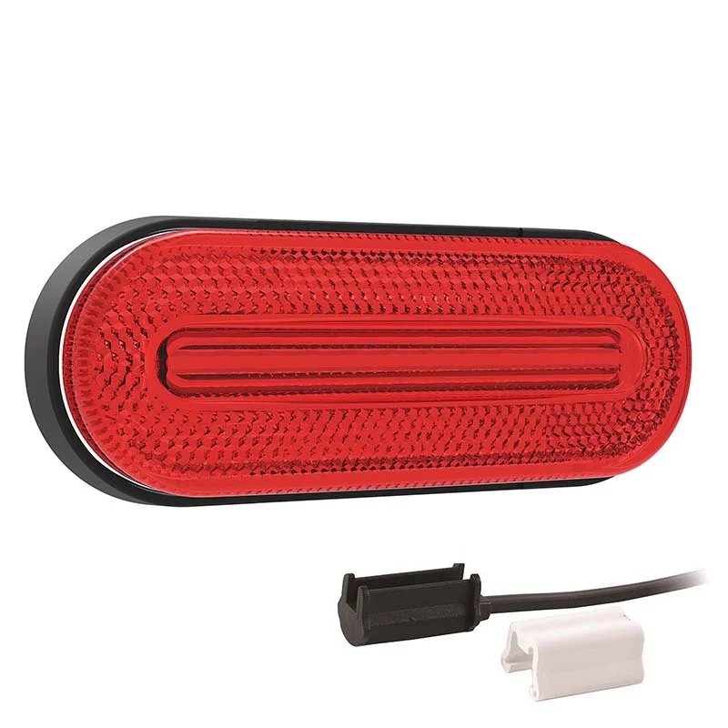 Feu de position LED rouge | 12-24V | 1,5mm². connecteur