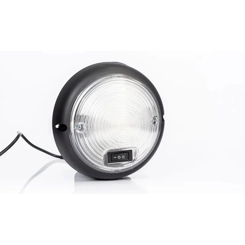 eclairage intérieur LED | noir | avec interrupteur | 12-24V | 4000K