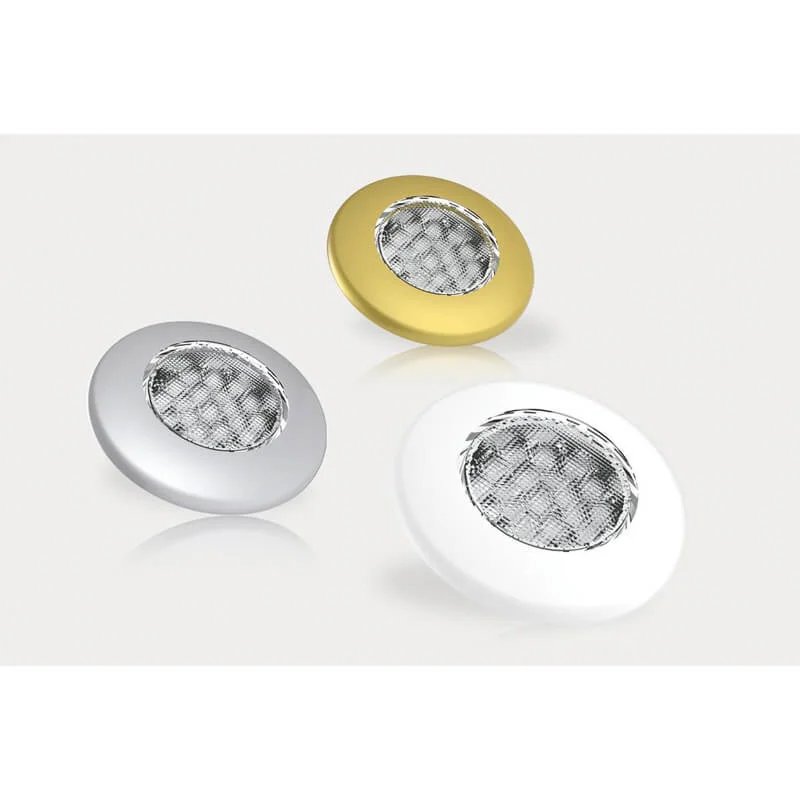 Eclairage intérieur LED argent | 12-24V | lumière blanche chaude