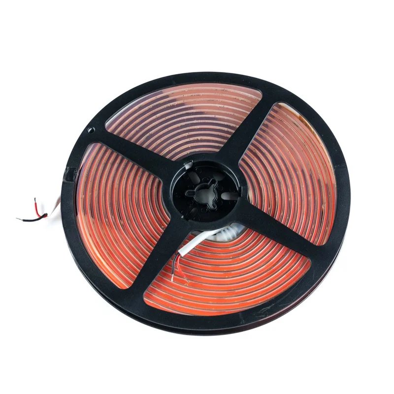 strip LED sur bobine 5m | 12V | Effet néon | rouge | IP68