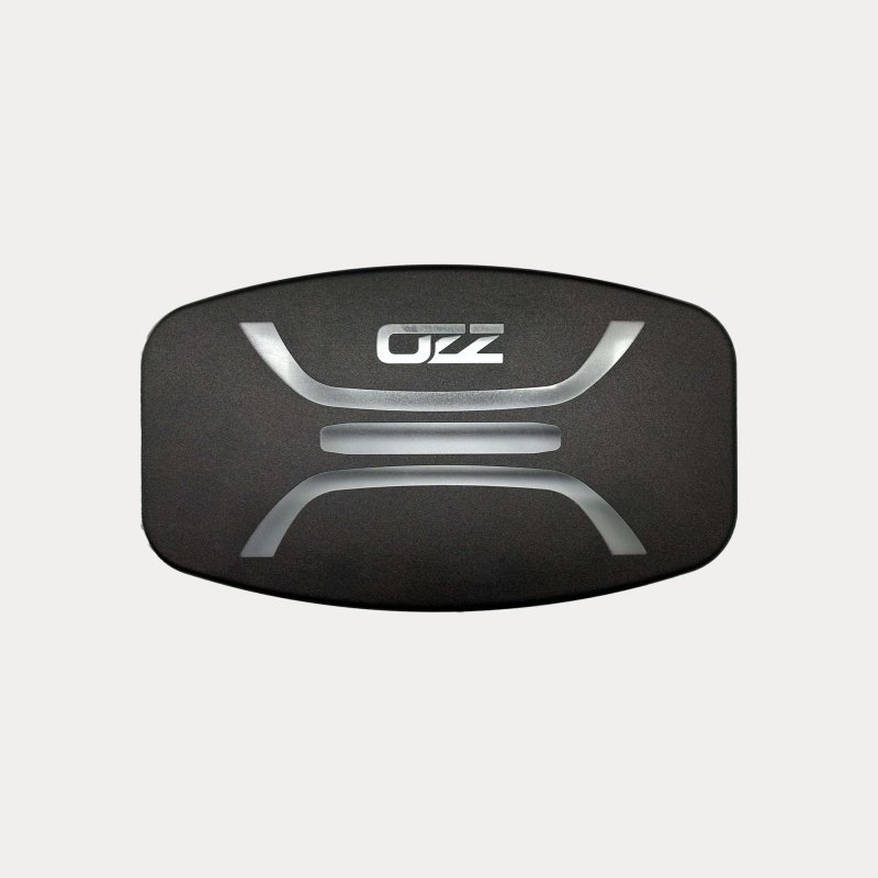 couvercle de cabuchon noir pour OZZ Oval (88105-88106)