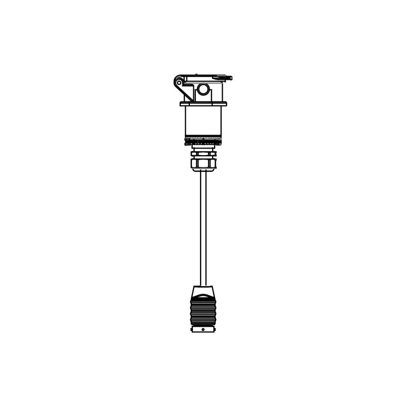 câble frontal 15P, câble de 150cm avec baïonnette 15P