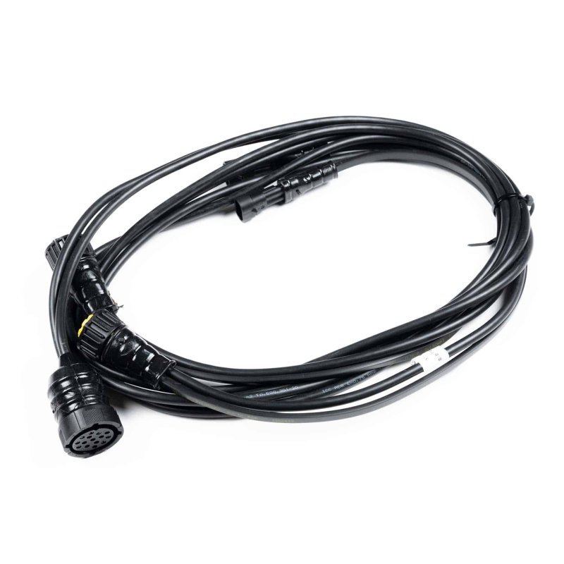 câble de feu arrière 15P baie vers 2x 7-PIN AMP incl. kabe latéral