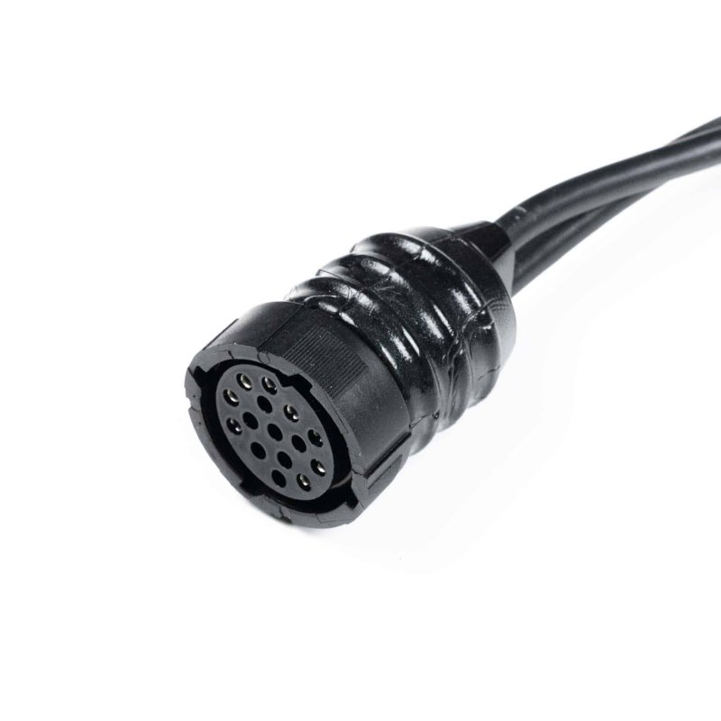 câble de feu arrière 15P baie vers 2x 7-PIN AMP incl. kabe latéral
