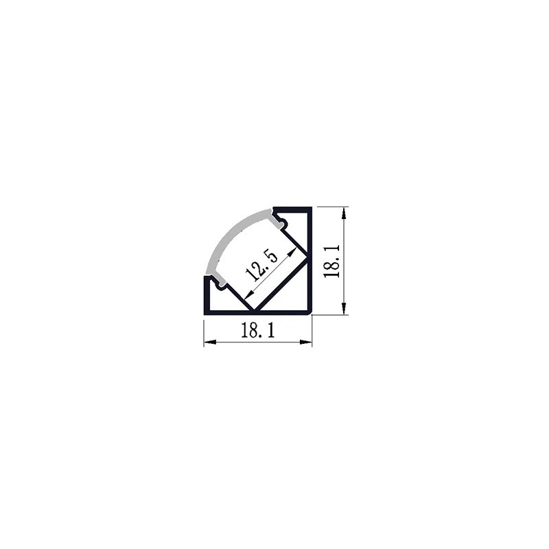 profilé aluminium | strip LED en rouleau