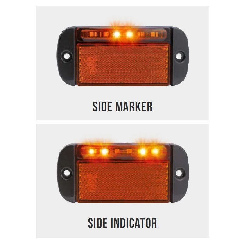 barre de position LED cat.5 | 12-24V | 55cm. cable
