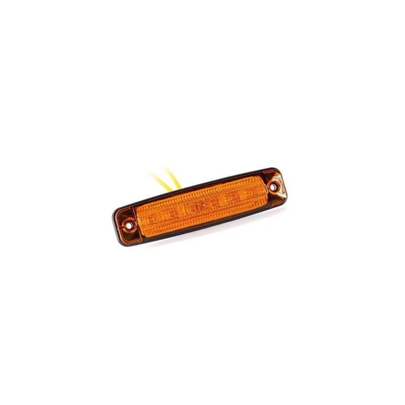 barre de balisage LED orange 12-24V câble de 15cm