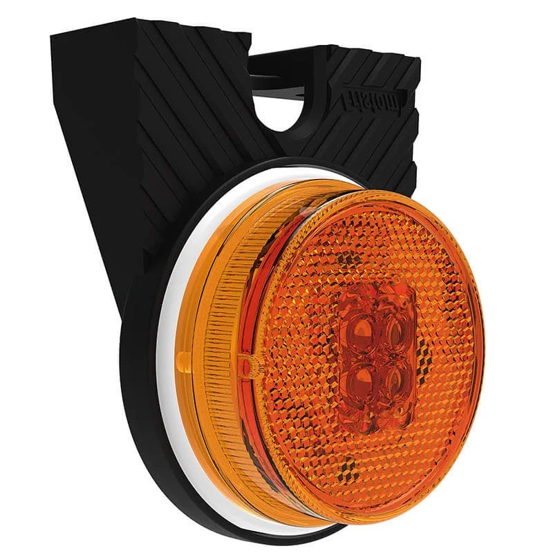 Feu de position LED orange | 12-24V | câble de 50cm.