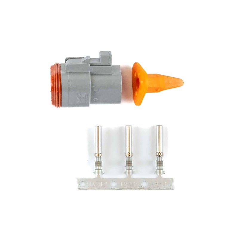 connecteur Deutsch 3-PIN femelle / bouchon