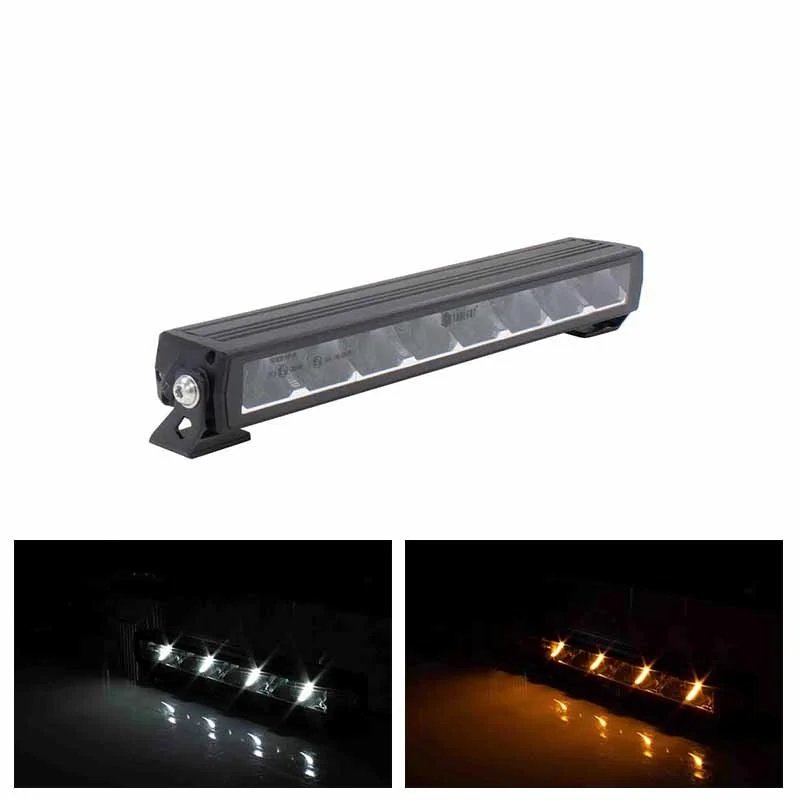 barre lumineuse LED Spartan avec feux de position diurnes orange ou blancs 6 400 lumen