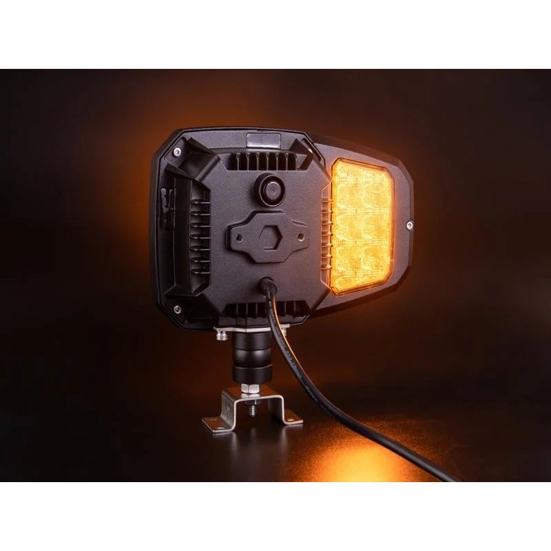phare LED gauche, 10-30v, connecteur Deutsch 6-PIN, Cabuchon non traité