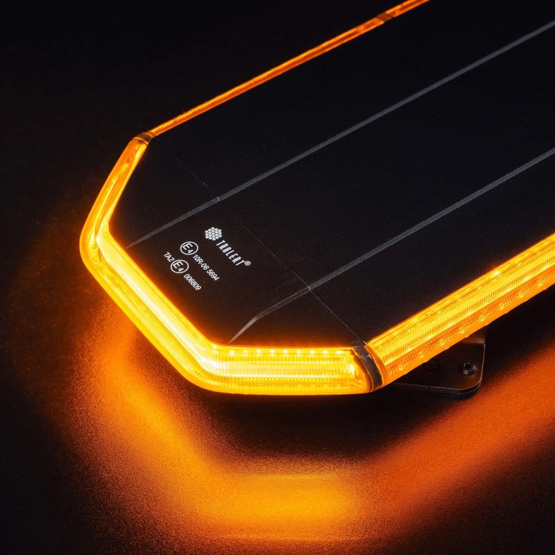 rampe lumineuse LED orange | 1206mm | 12-24V | boîtier de commande inclus