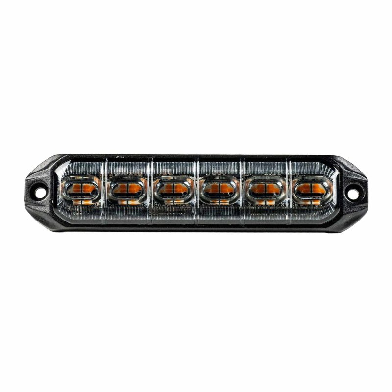 LED R65 CL2 feu flash LED 6 orange 24V 200cm cable