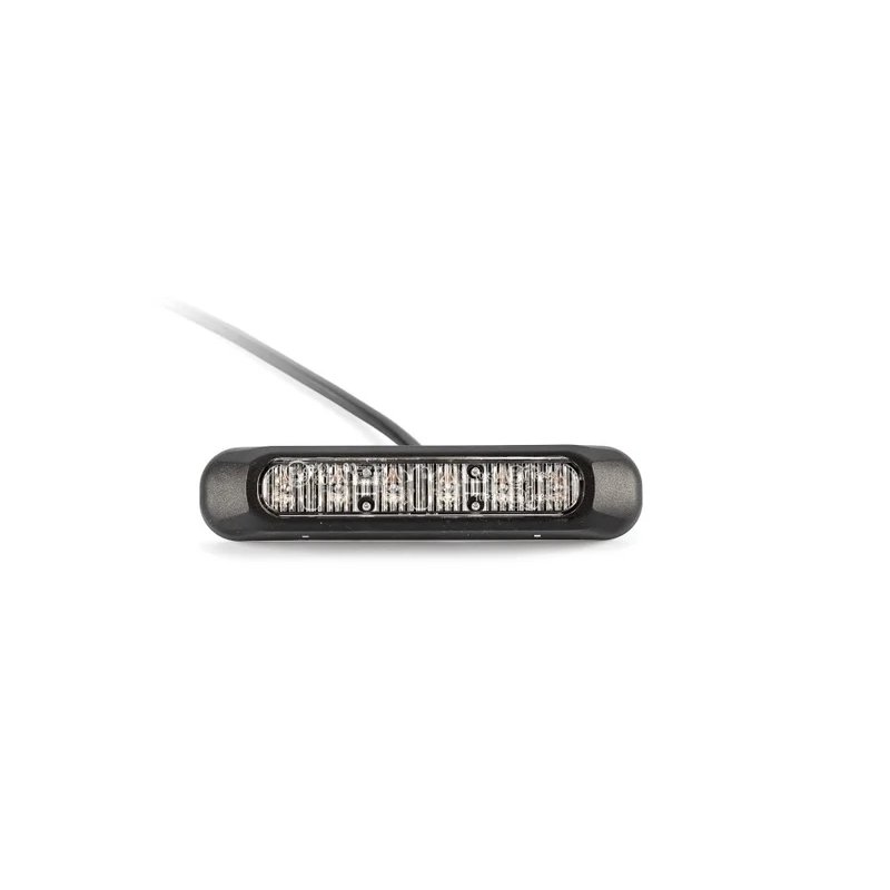barre flash LED R65 6 LED rouges 10 - 30V