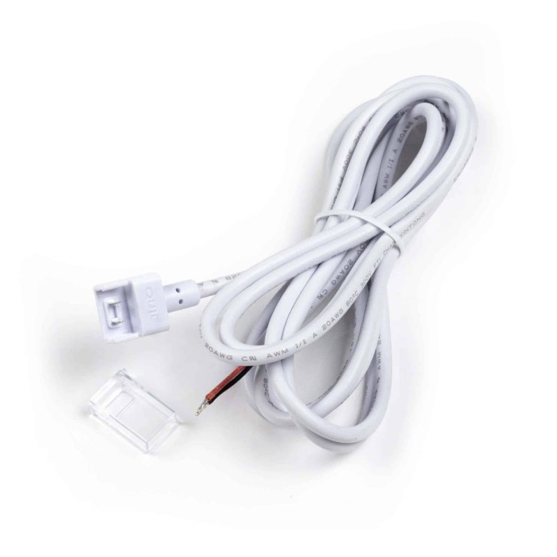 connecteur IP68 pour strip LED (conn. - extrémité de câble 200cm)