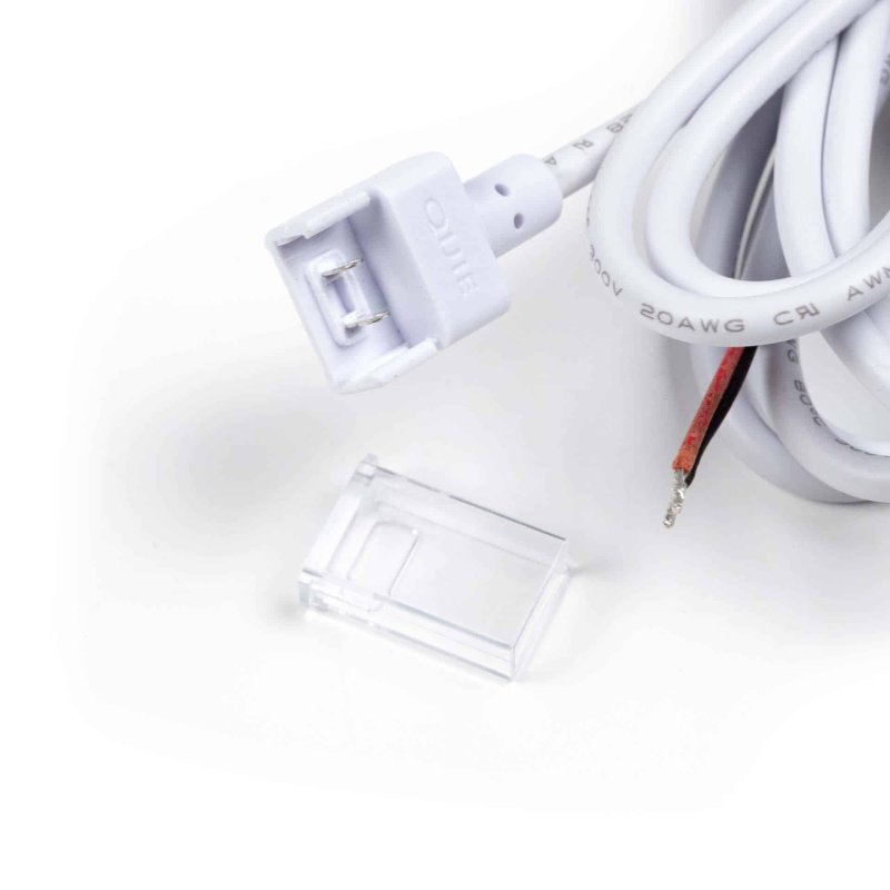 connecteur IP68 pour strip LED (conn. - extrémité de câble 200cm)