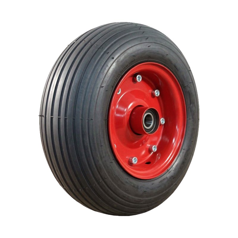 pneu + roue 4.80/4.00-8 3.00D-8 ET0 NL100mm métal S-2301 Rouge