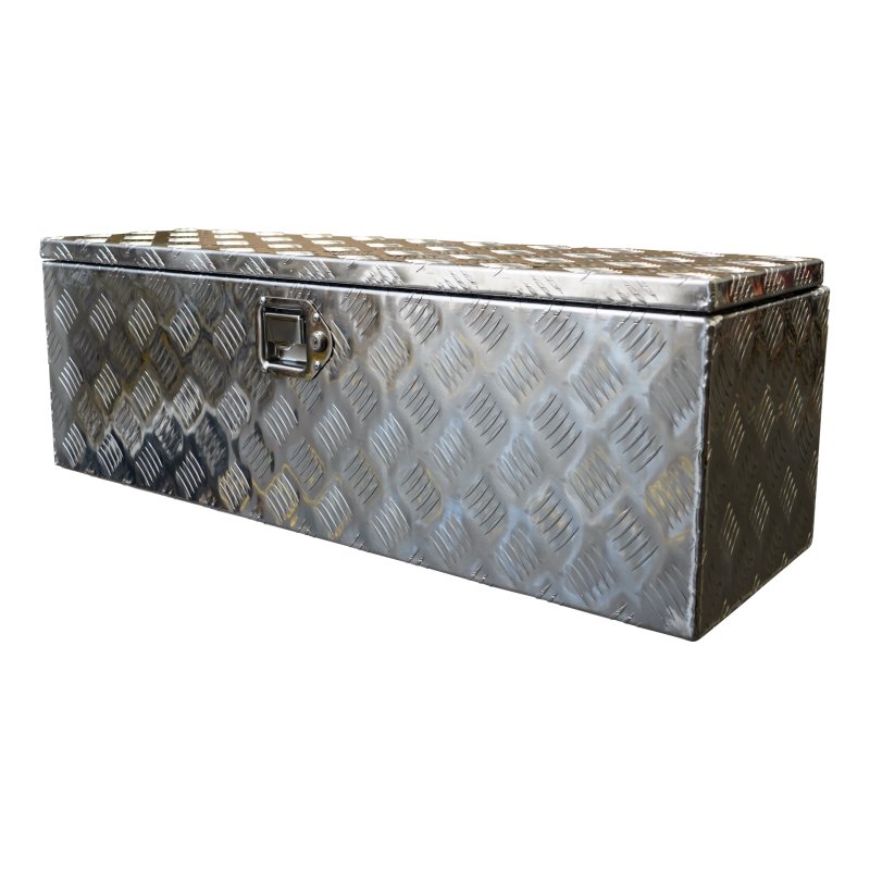 caisse à outils aluminium lxbxh 900x300x300mm serrure de coffre