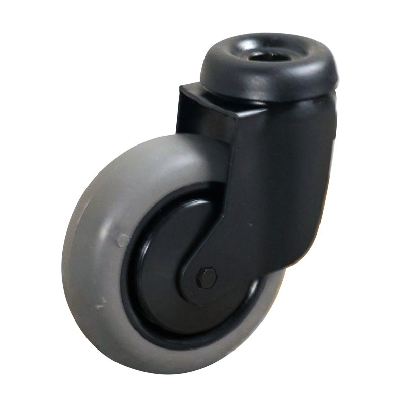 roulette pivotante 80mm serie 68 ᠆ 48 trou pour boulon roulement à billes Arco