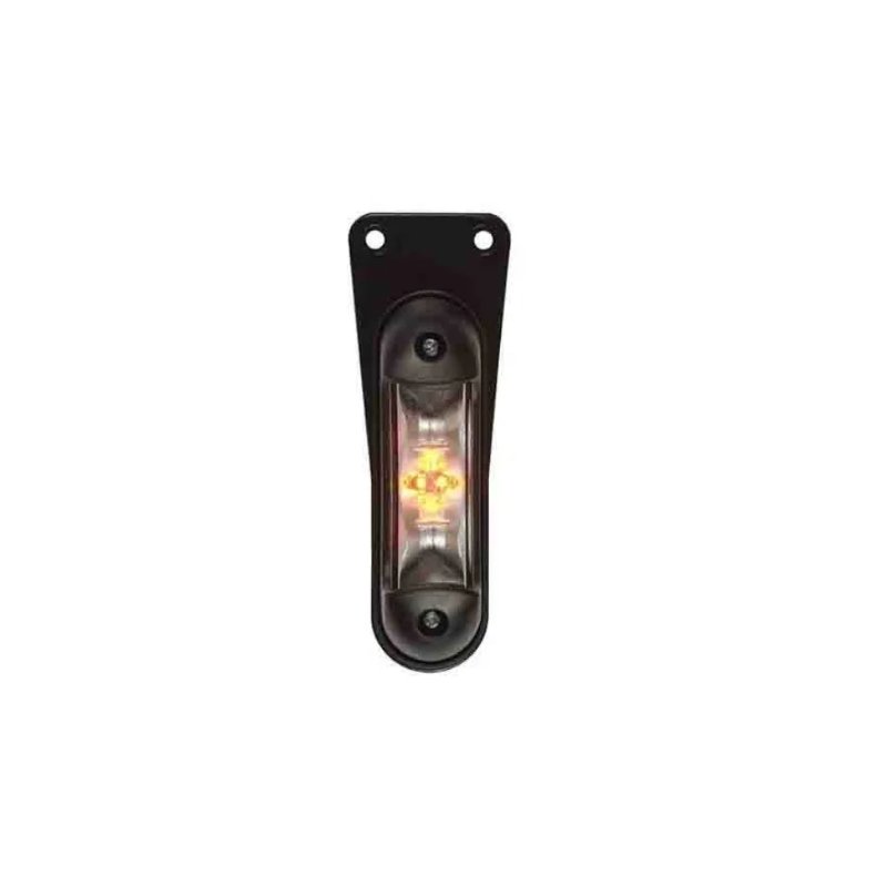 LED breedtelamp rechts rood-wit-amber 12-24v 50cm kabel