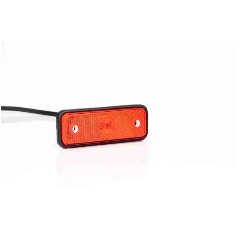 Feu de position LED de couleur orange | 12-24V | 50cm. de cable | 0.75mm². connecteur