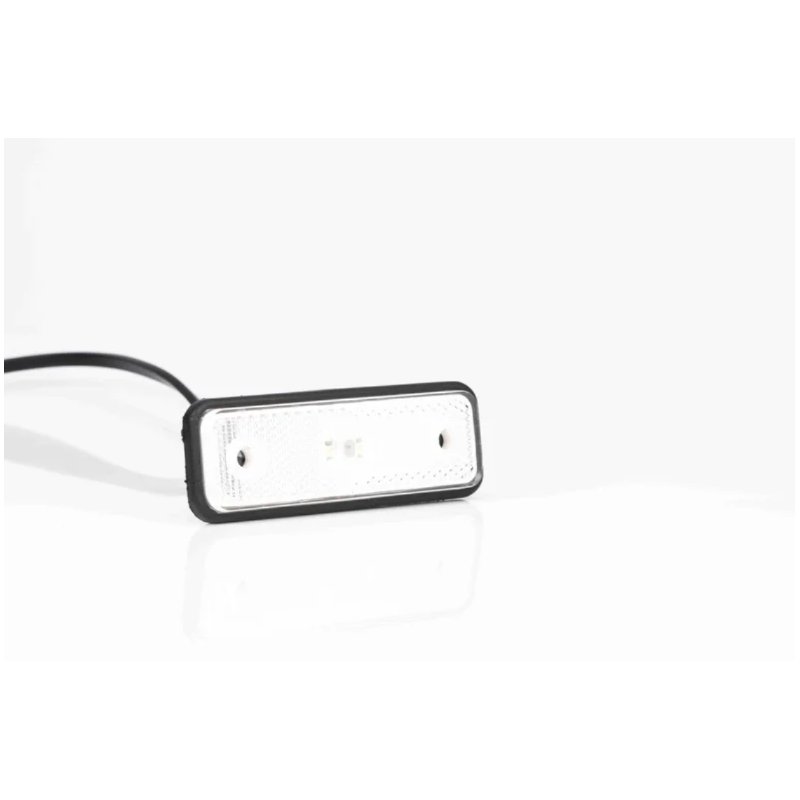LED markeringslicht wit | 12-24V | 50cm kabel