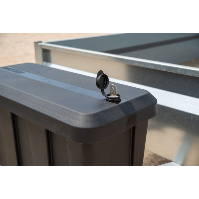 caisse à outils plastique BLACKIT Lite, deksel opent zijdelings 555x250x310mm