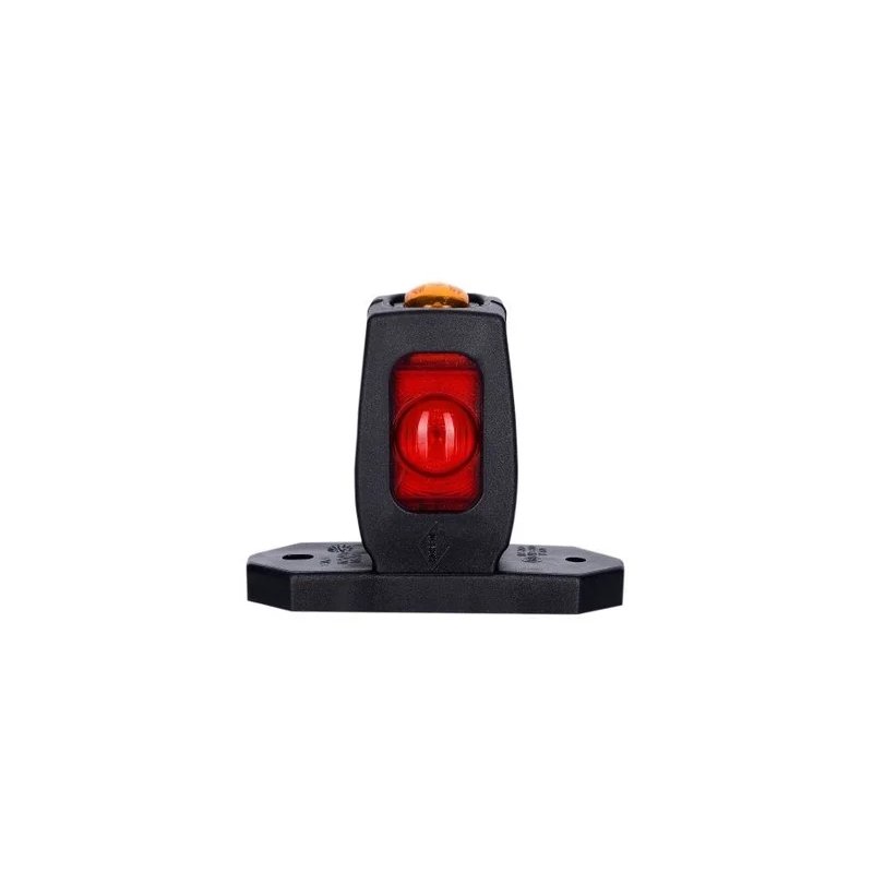 LED breedtelamp compact rood-wit-amber 12-24V 50cm kabel