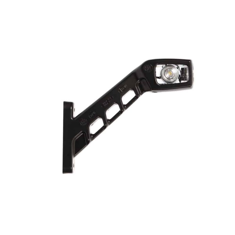 LED breedtelamp rechts rood-wit-amber 12-24V 21cm kabel