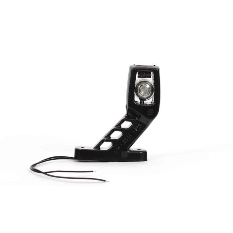 LED breedtelamp rechts rood-wit-amber 12-24V 21cm kabel
