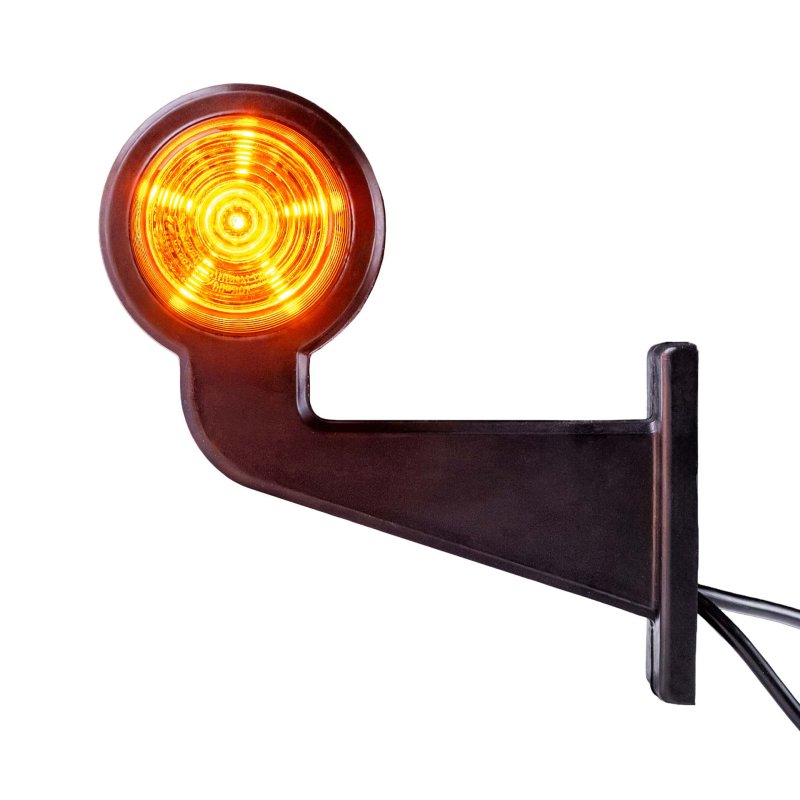 LED breedtelamp set 12-24V | dark |multicolour | 165mm paal