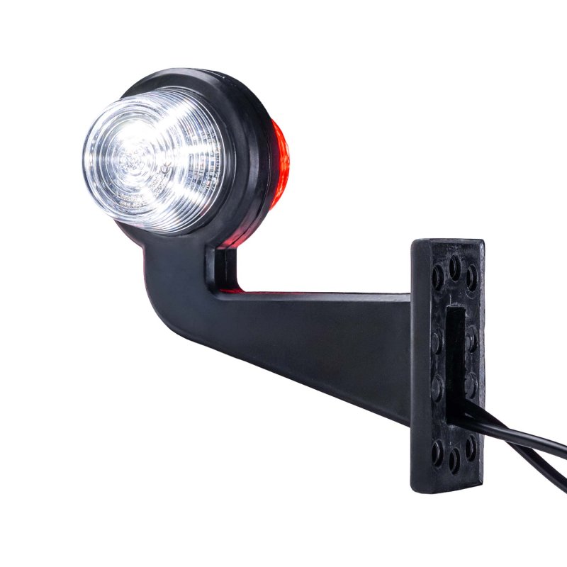 LED breedtelamp set 12-24V | dark |multicolour | 165mm paal