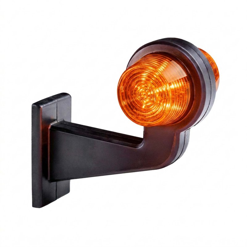 LED breedtelamp set 12-24V | dark |multicolour | 165mm paal