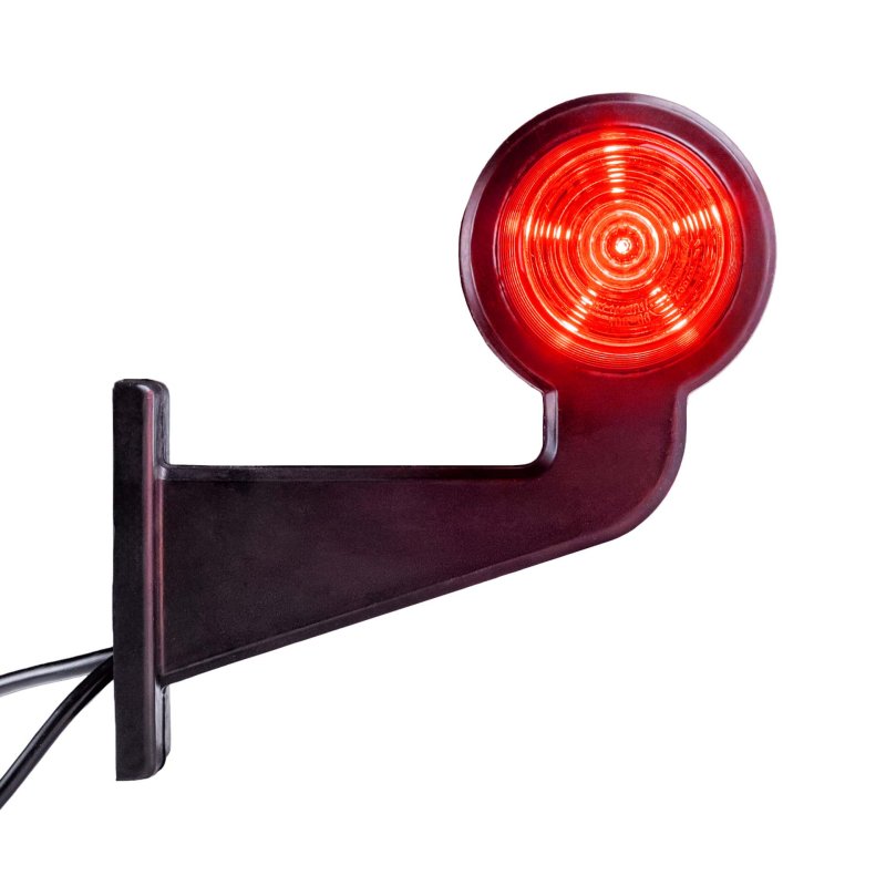 LED breedtelamp set 12-24V | dark |multicolour | 165mm paal