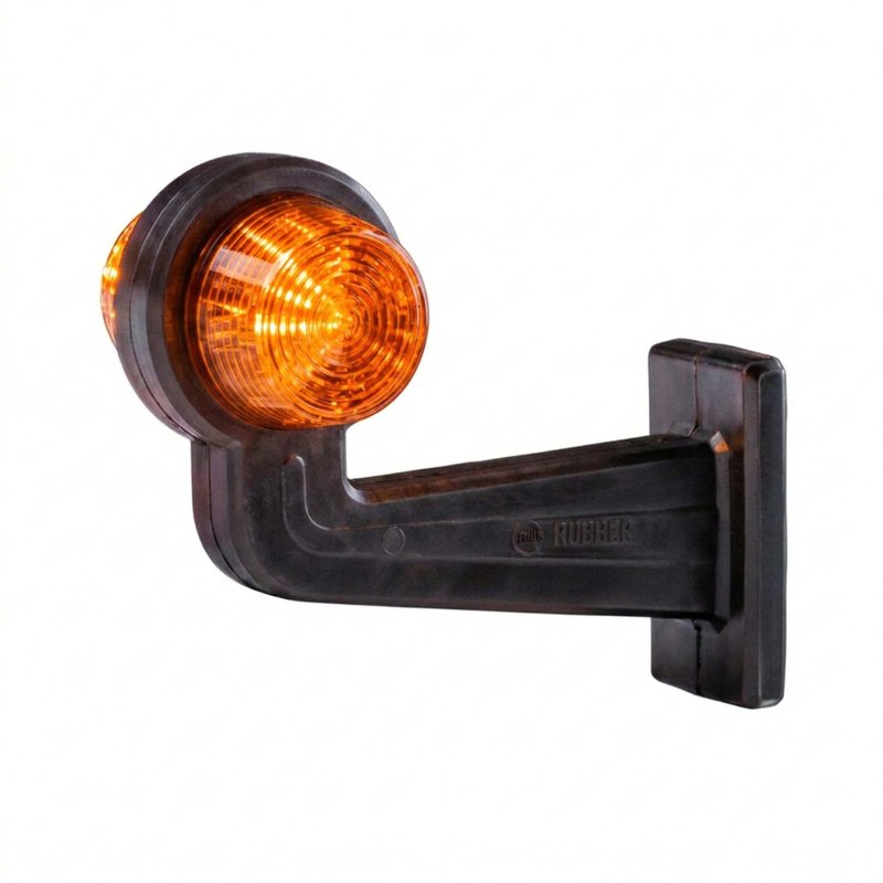 LED breedtelamp set 12-24V | dark |multicolour | 195mm paal