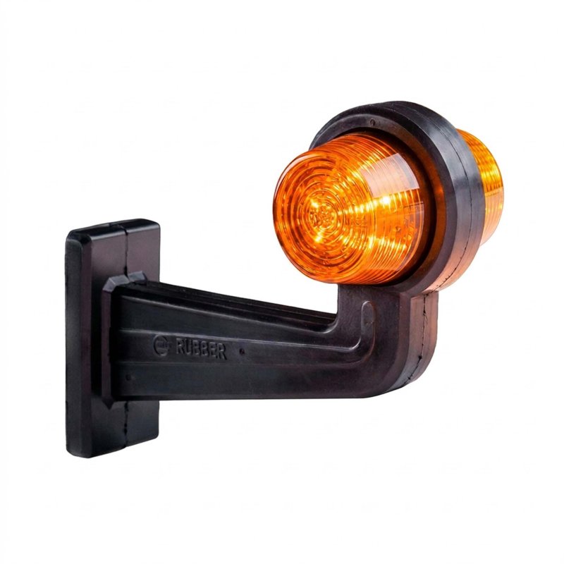 LED breedtelamp set 12-24V | dark |multicolour | 195mm paal