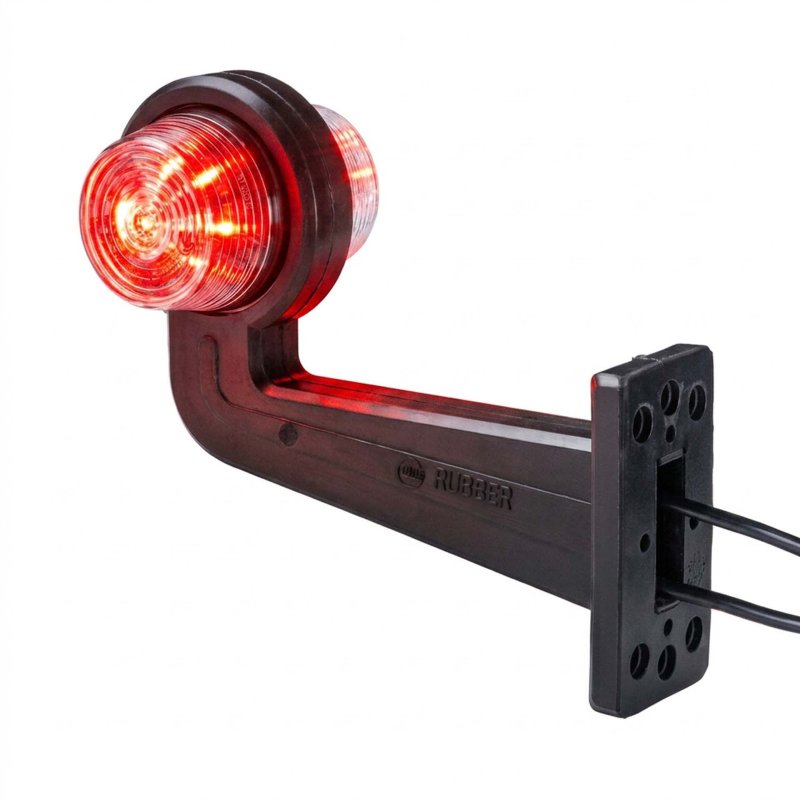 LED breedtelamp set 12-24V | multicolour | 195mm paal
