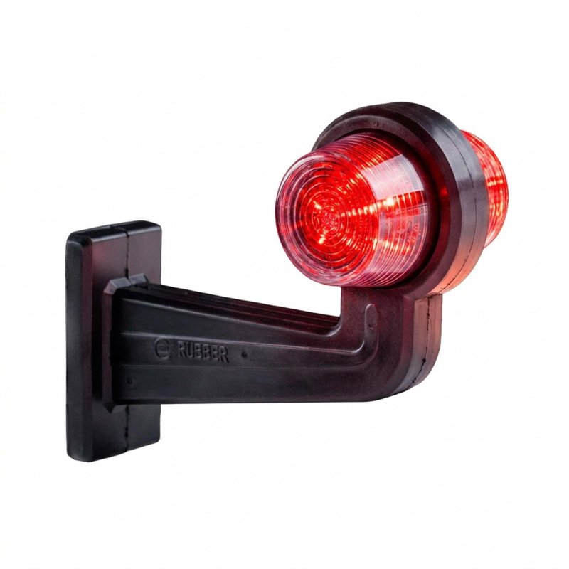LED breedtelamp set 12-24V | multicolour | 195mm paal