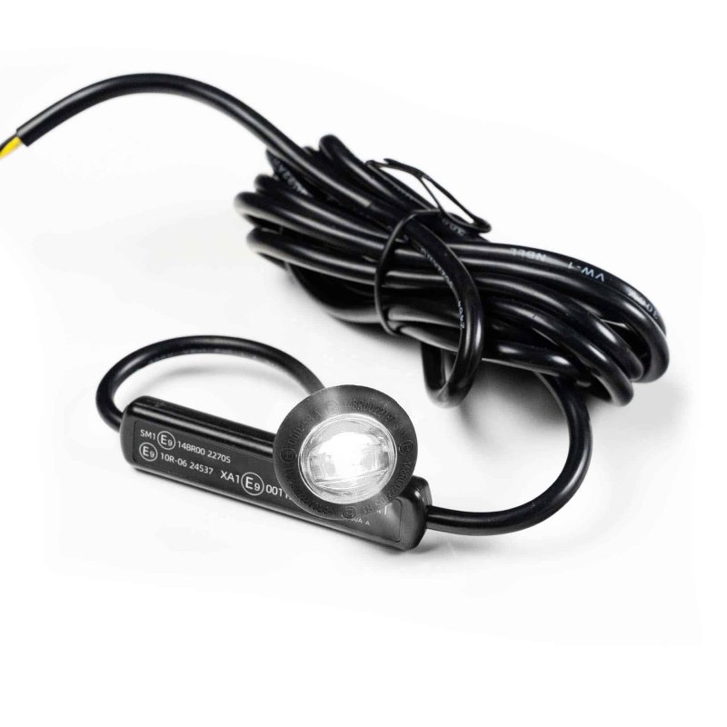 LED markeerlicht rood/wit/amber 12-24V 200cm kabel