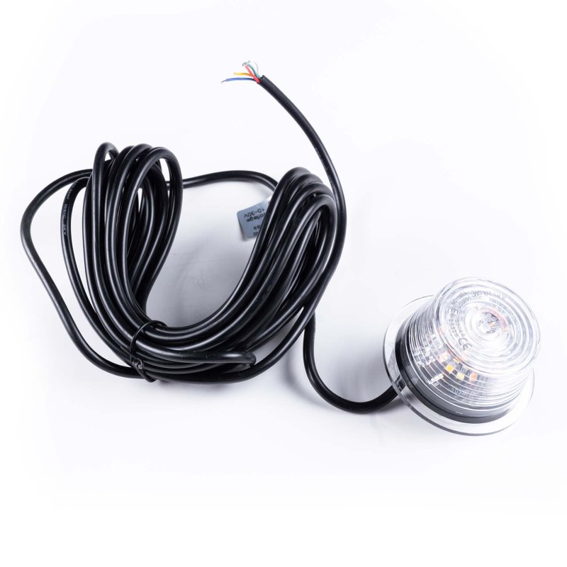 LED module clear lens multicolor+kn.licht 12-24V | 5m. kabel