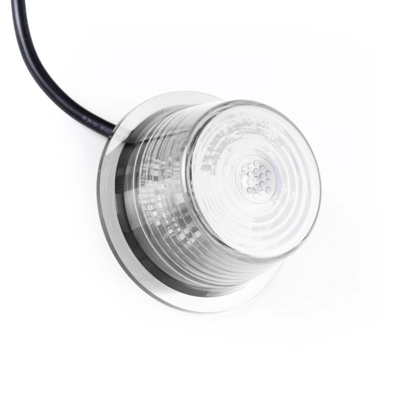 LED module clear lens | wit | 12-24V | 5m. kabel