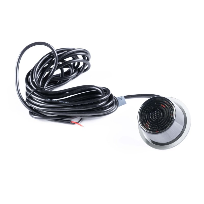 LED module dark lens | rood | 12-24V | 5m. kabel