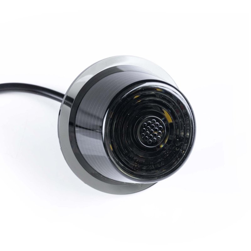 LED module dark lens | wit | 12-24V | 5m. kabel