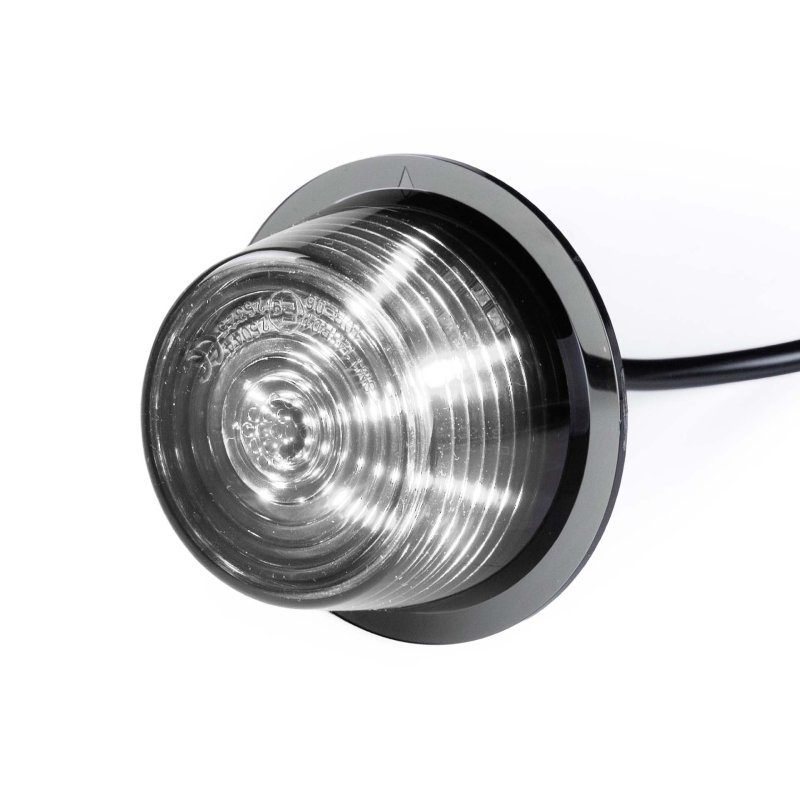 LED module dark lens | wit | 12-24V | 5m. kabel