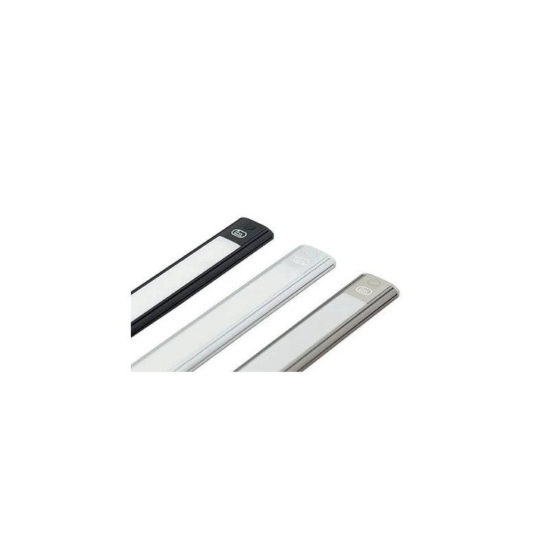 LED interieurverlichting | excl. touch | zilver | 31cm | 12V | koud wit licht