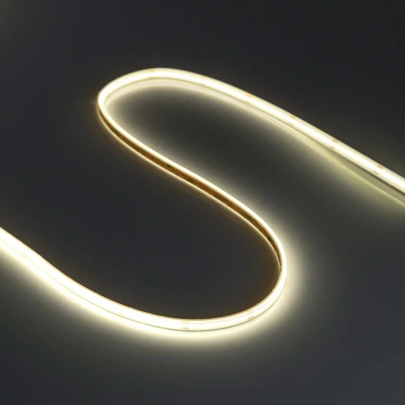 LED strip op rol 5m | 12V | neon-effect | wit | IP68