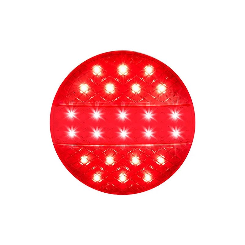 LED mistlicht met remlicht, achterlicht | 12-24V | 40cm. kabel