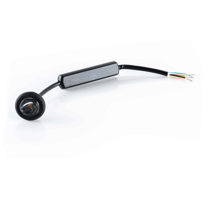 LED markeerlicht amber 12-24V 25cm kabel