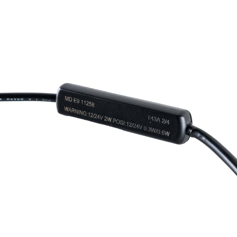 LED markeerlicht amber 12-24V 25cm kabel