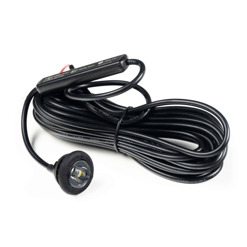 LED markeerlicht amber 12-24V 500cm kabel